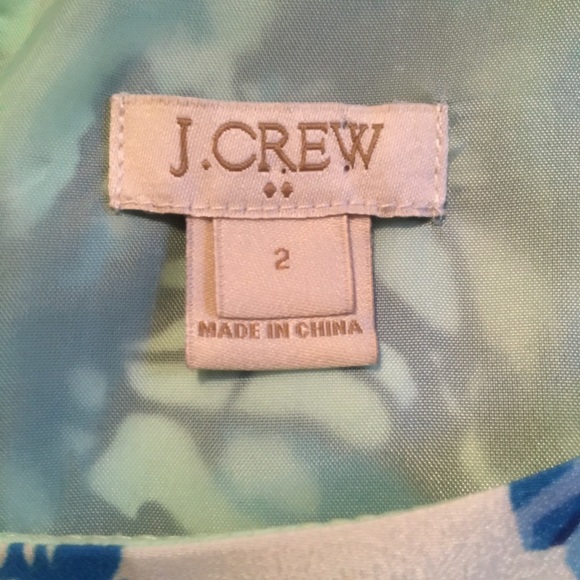 J Crew Floral Print Shift Pullover Dress 2 XS - Picture 5 of 6